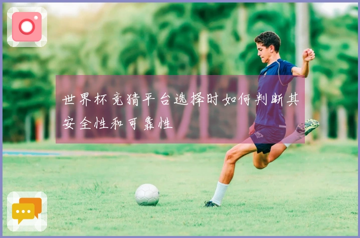 世界杯竞猜平台选择时如何判断其安全性和可靠性