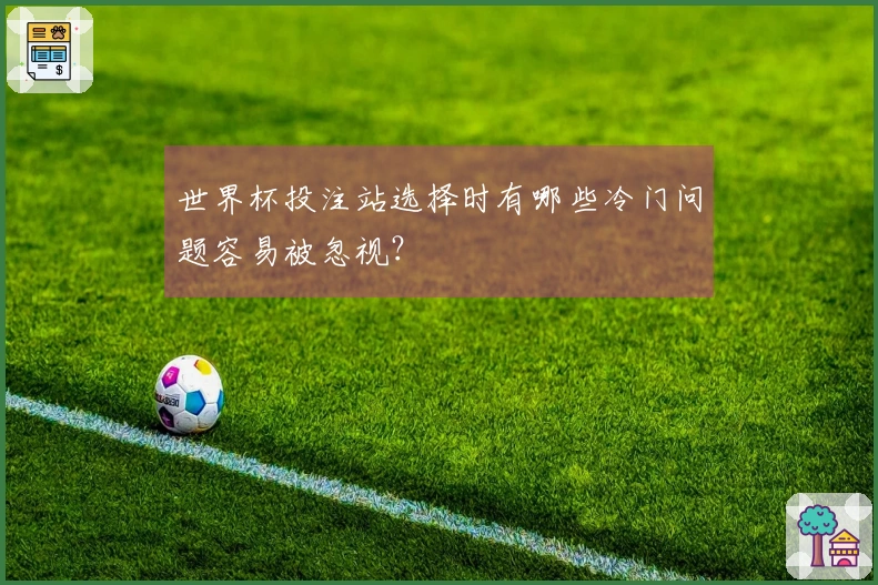 世界杯投注站选择时有哪些冷门问题容易被忽视？