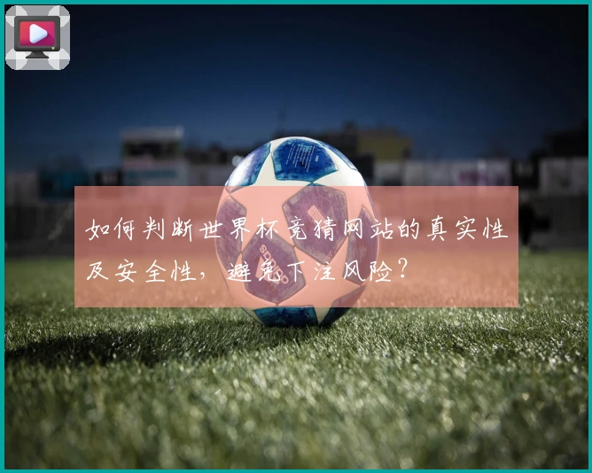 如何判断世界杯竞猜网站的真实性及安全性，避免下注风险？